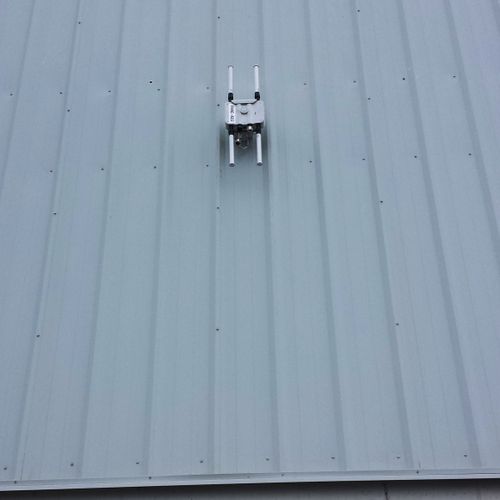 Wireless access point in a commercial truck yard (