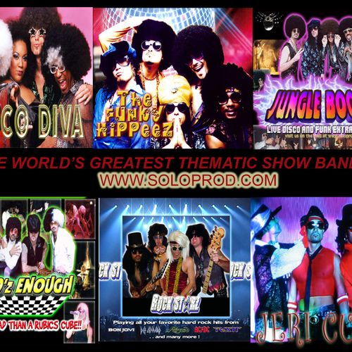 The Worlds Greatest Themed Bands!