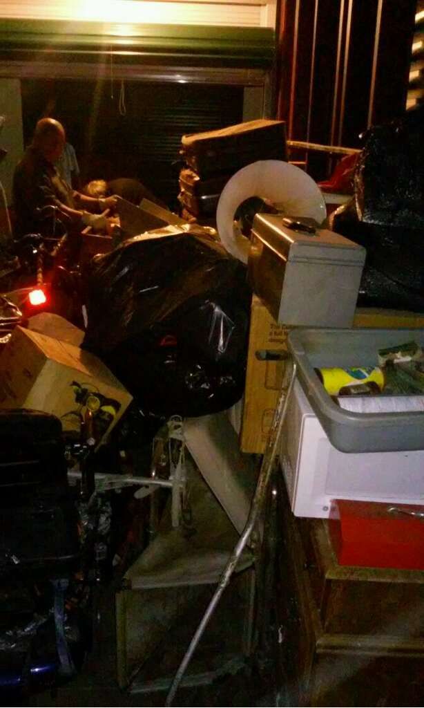 Storage unit clean out