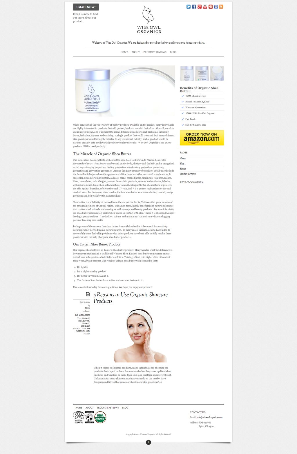 Wise Owl Organics, a national distributor of high 