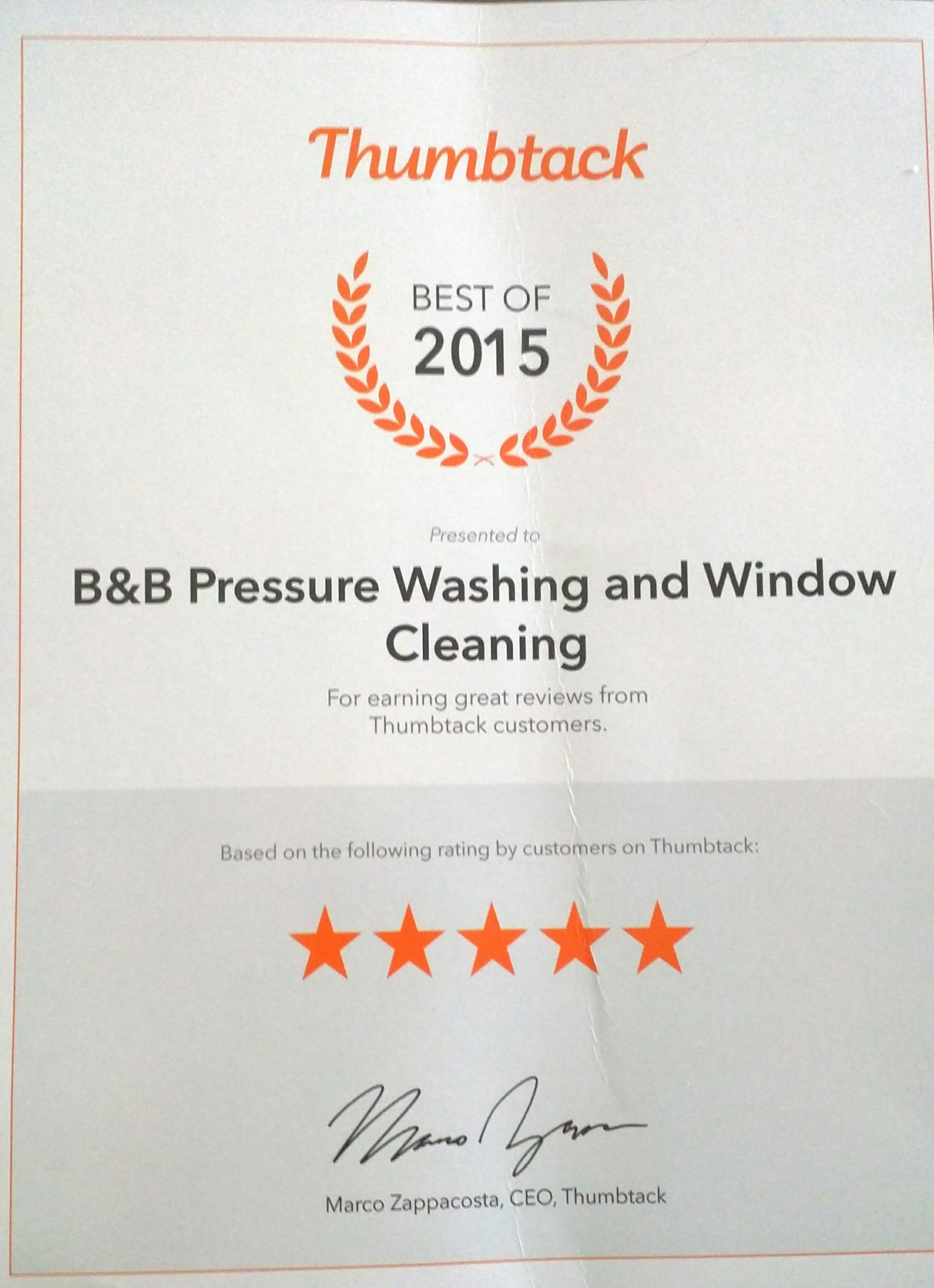 B&B Pressure Washing And Window Cleaning | Westminster, CA