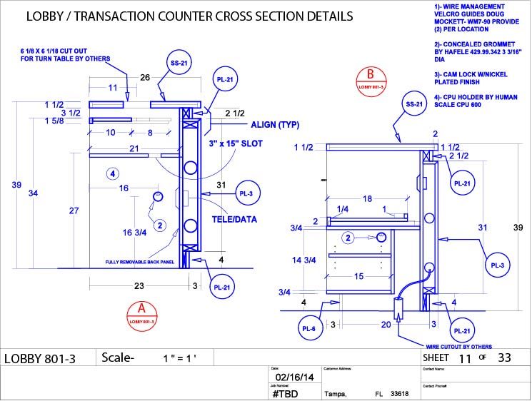 Detailed Plans