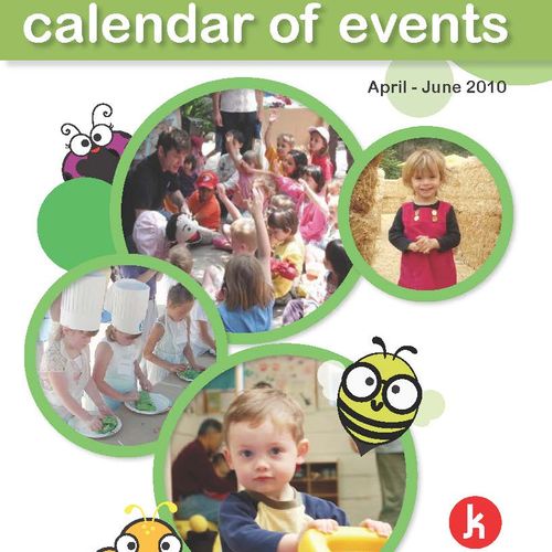 Kidspace museum calender of events quarterly.