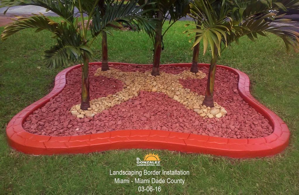 Landscaping Borders - Miami, Fl