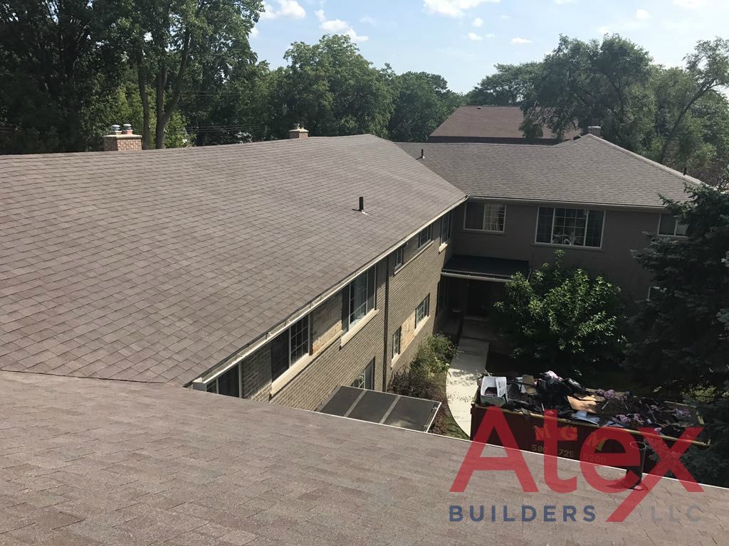 Apartment complex roof replacement, Birmingham, MI