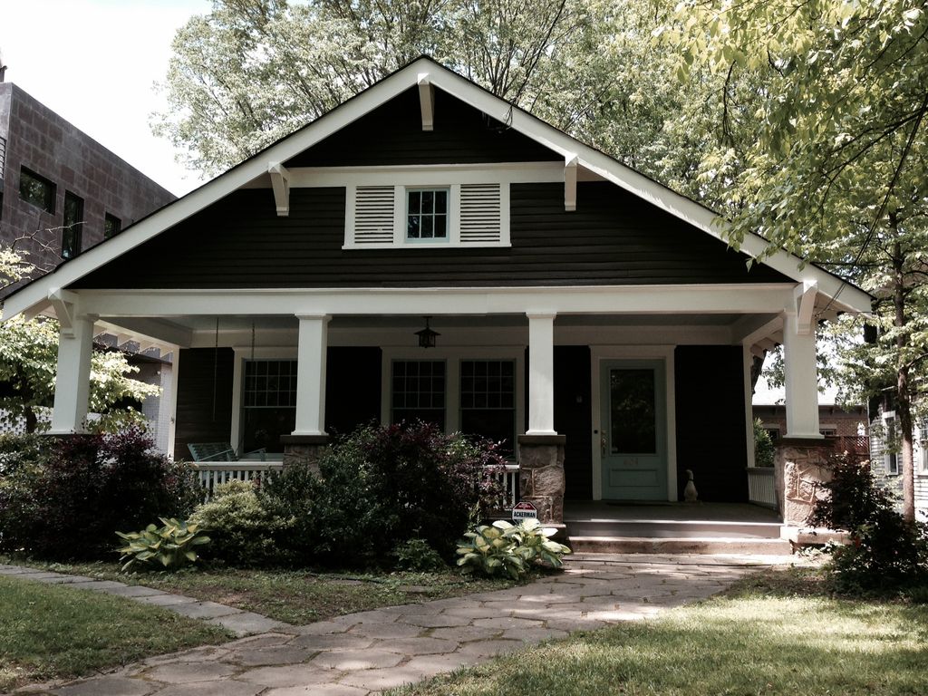 We painted the interior and exterior of this house