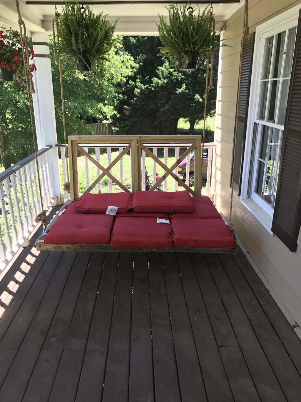 Porch swing- before remake