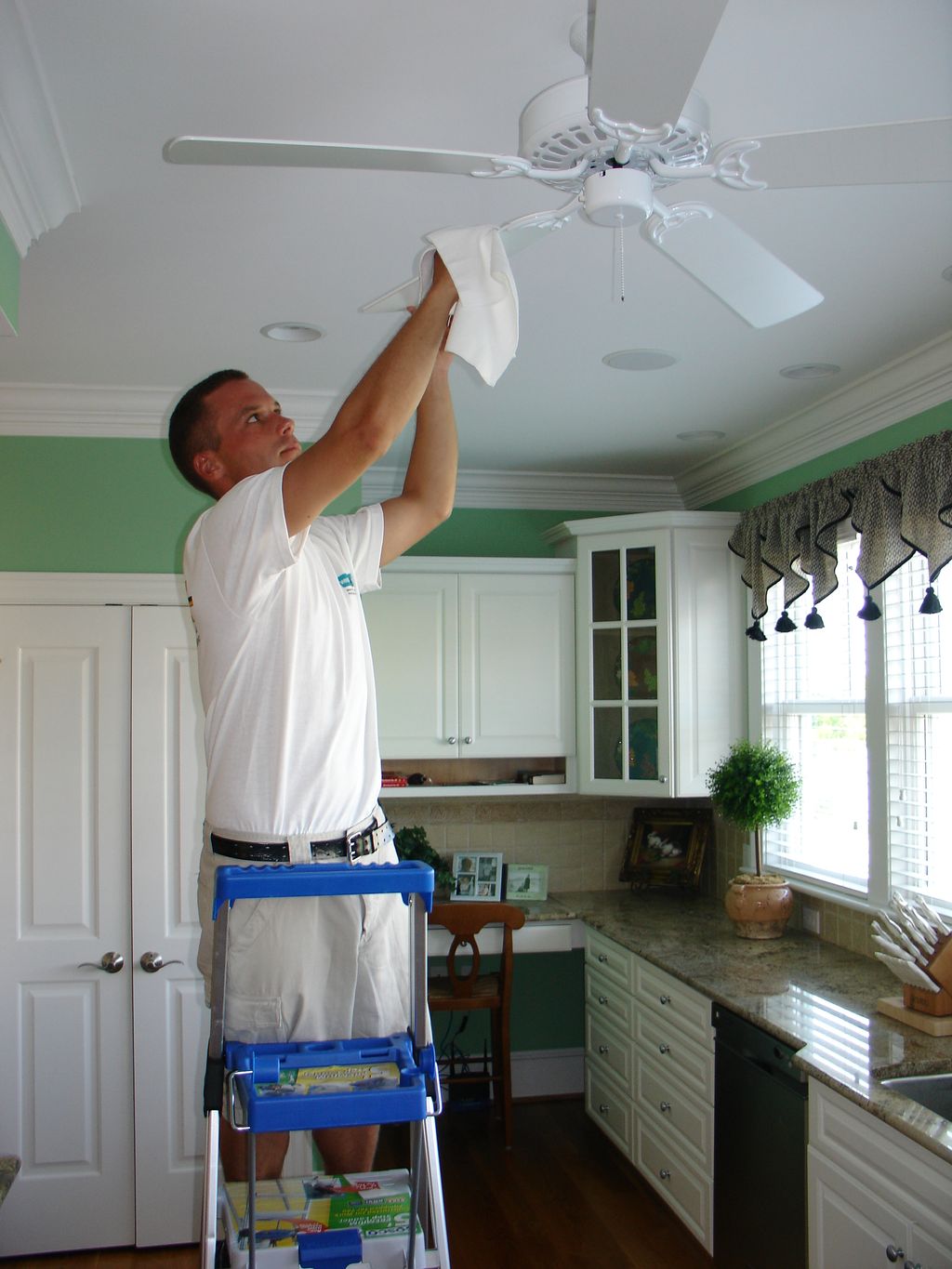 Ceiling Fan Cleaning