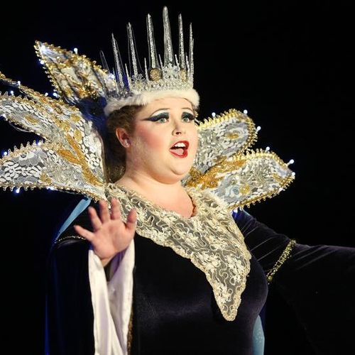 Performing Queen of the Night in Mozart's "Die Zau