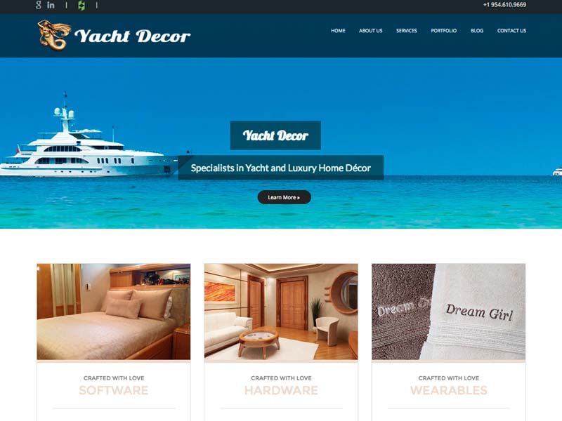 Marine Website