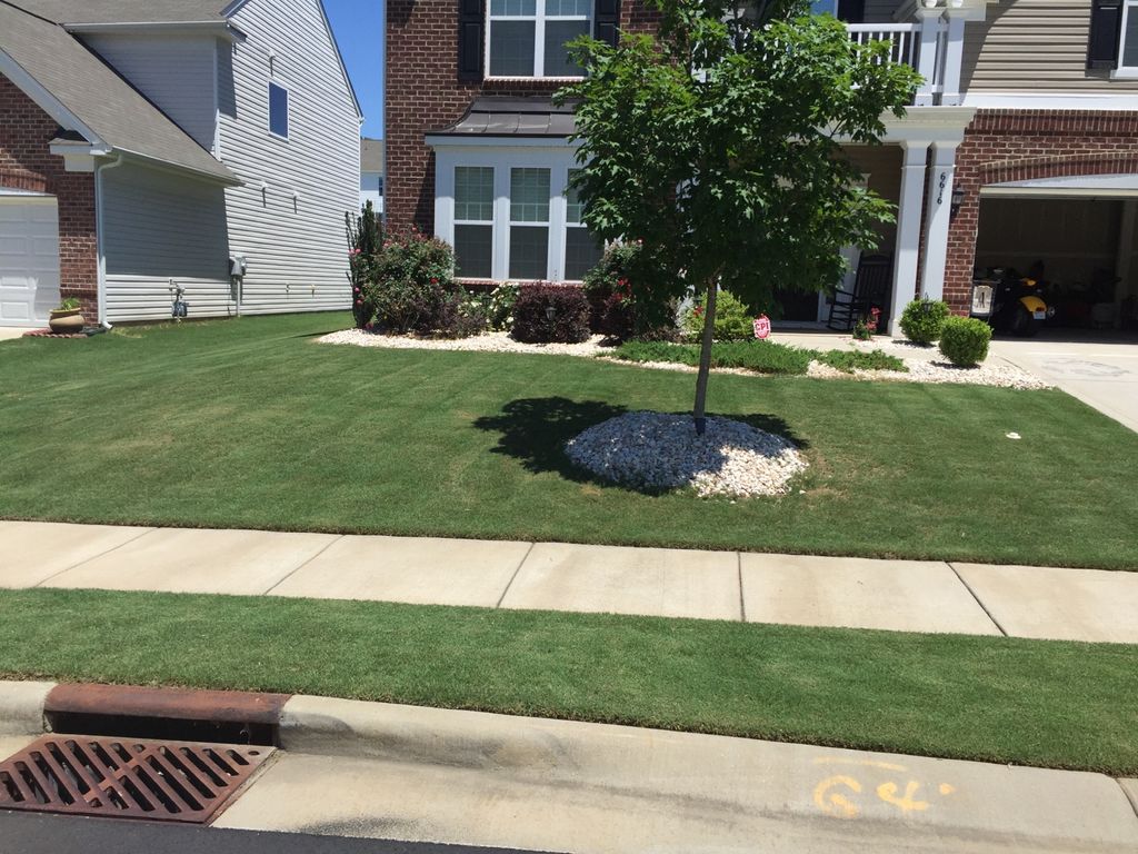 Mowing, lawn treatments, and landscaping