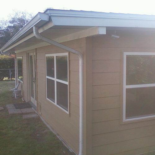 Exterior paint and trim