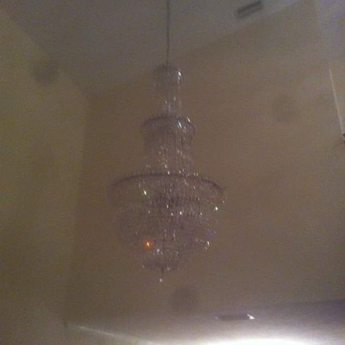 Hung Chandelier