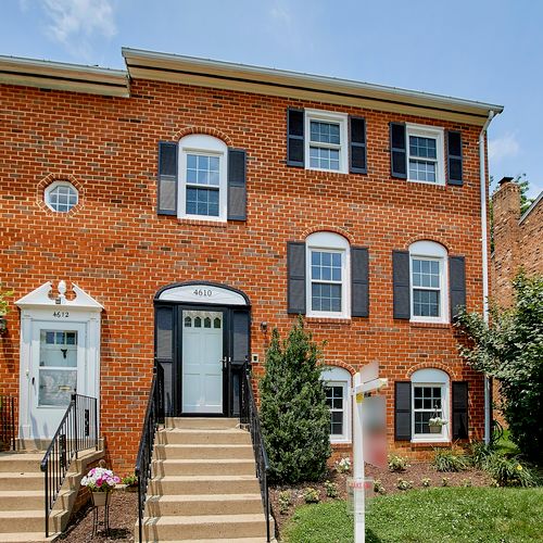 Sold in Alexandria for over asking w/seven offers!