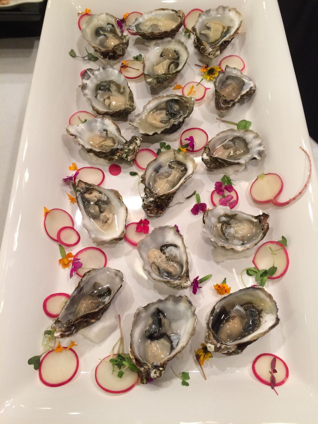 Fresh Oyster Plate.
Kumamoto Oyster from Santa Bar