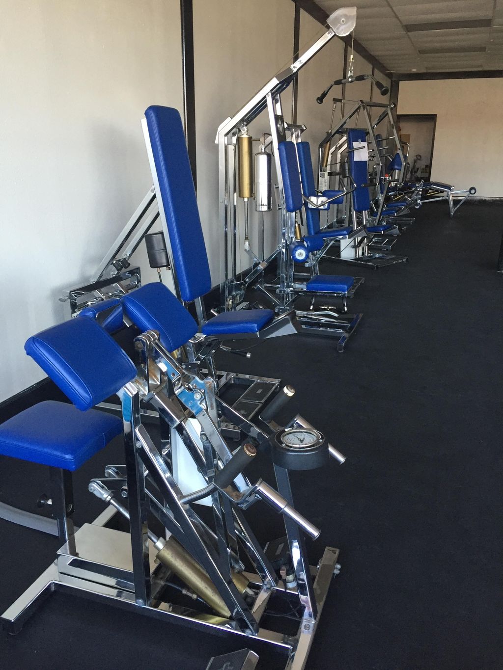 Pneumatic resistance will provide you a challengin