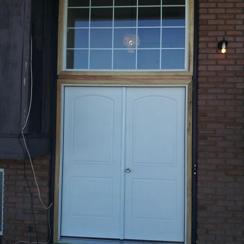 another of the door and window (after)