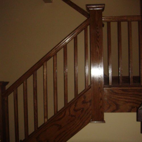 CUSTOM STAIRS AND BUILT INS