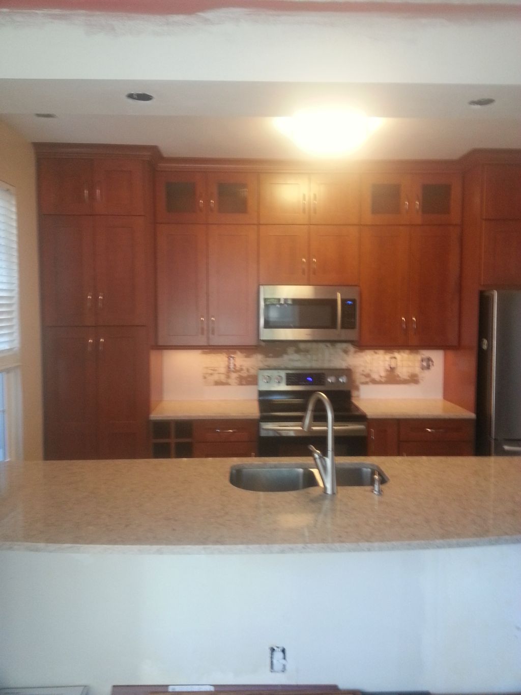 Kitchen we just finished in Kempsville.