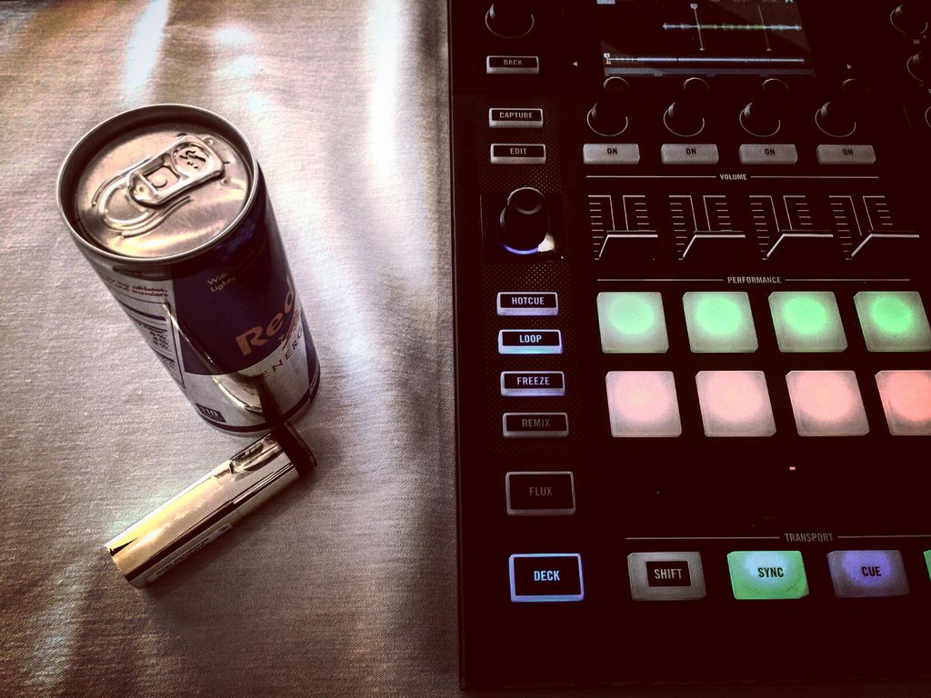 Right before I kick'd off the music for a great ni