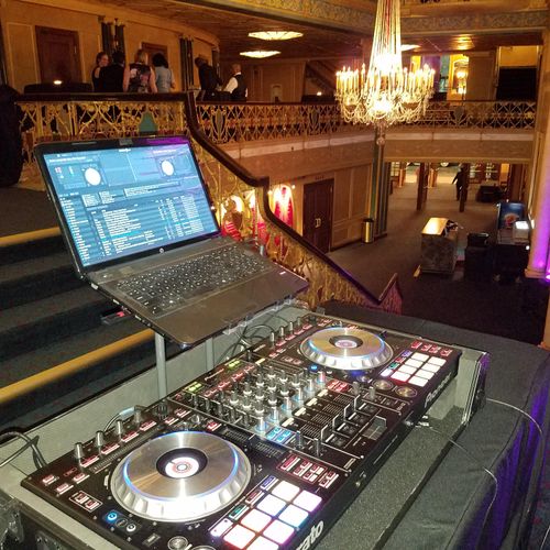Ready to dj a huge event at the Historic Music Hal