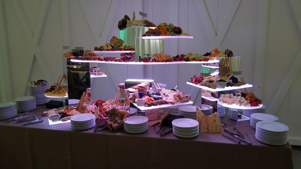 International Fruit & Cheese Display