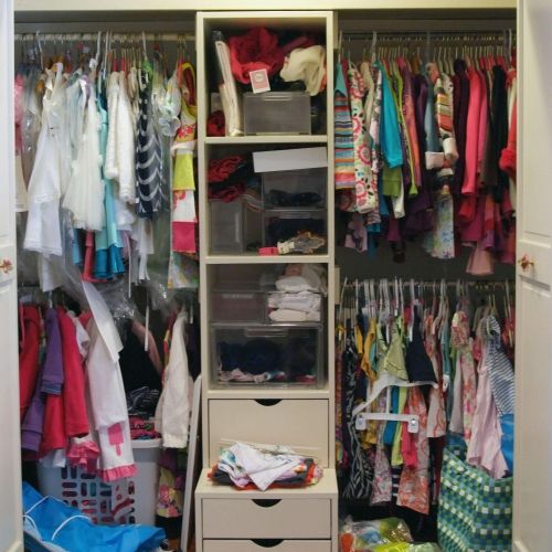 Girl's Closet - Before
