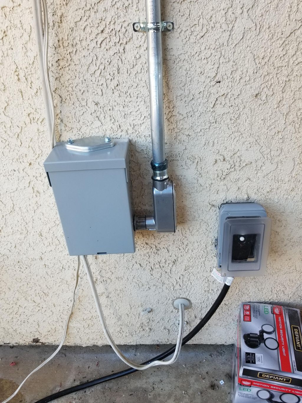 GFCI and 240v hook up for spa