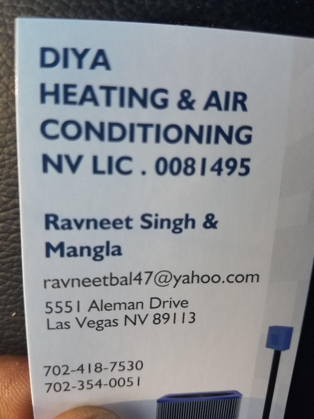 Diya Heating And Air Conditioning