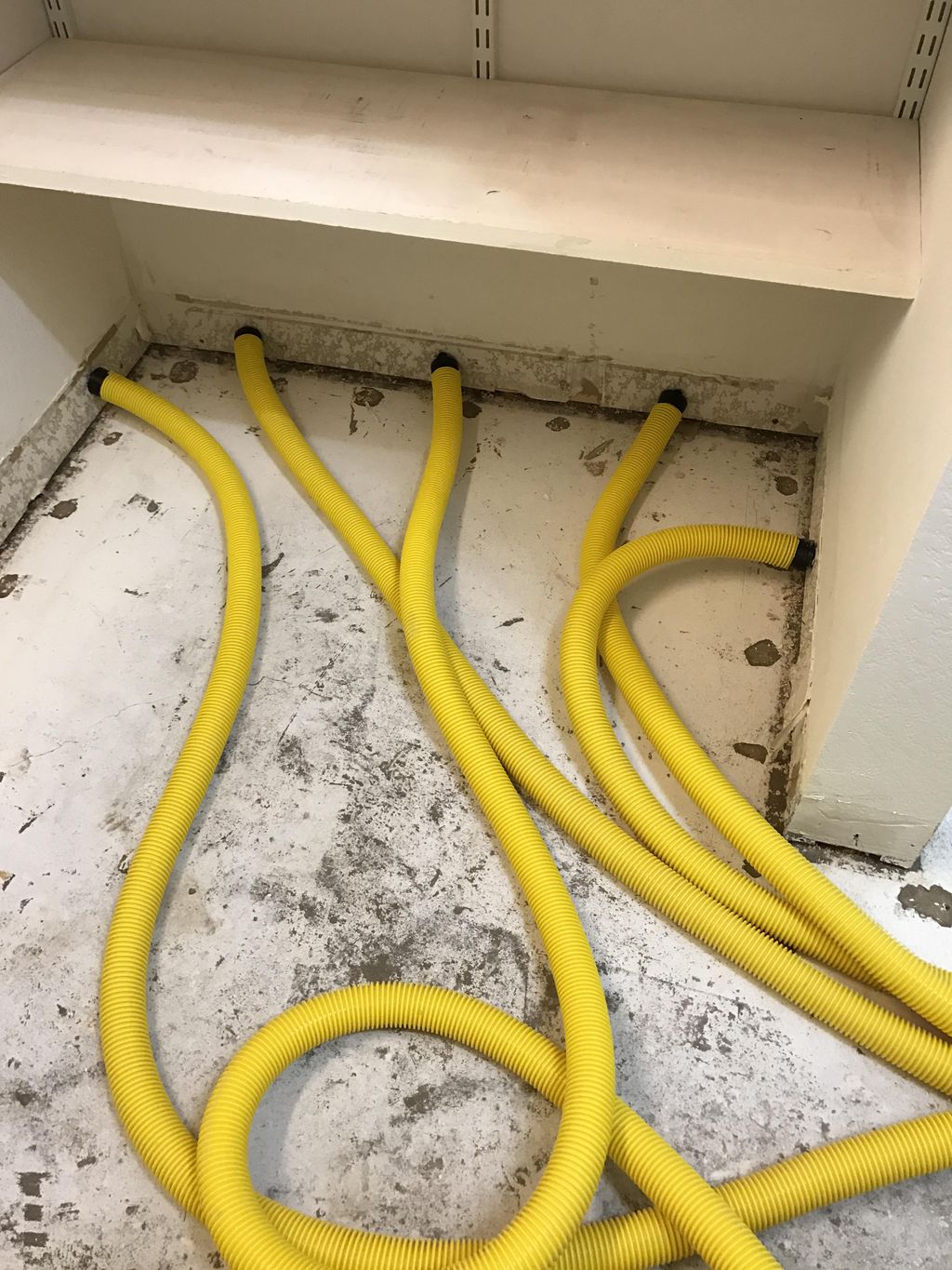 Inject-It drying equipment used for drying out wal