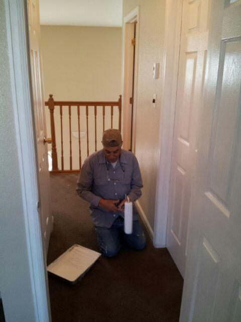 Interior painting.