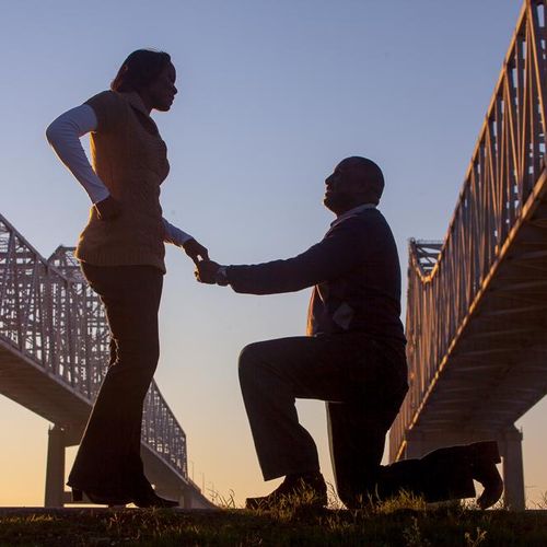 Engagement photos by Stephen Houser Photography