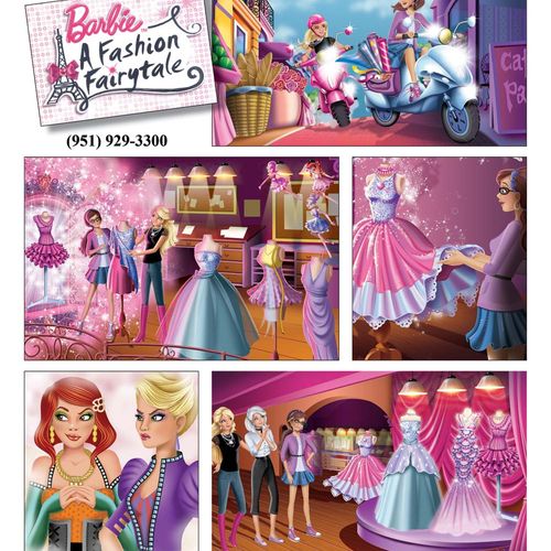 Barbie Colorist & Children's Book Illustration