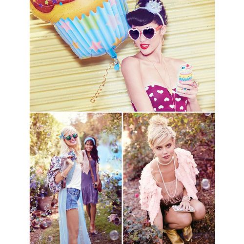 Spring promo.  All images styled by Sharon William