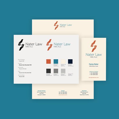 Branding & Visual Identity for Nater Law Firm