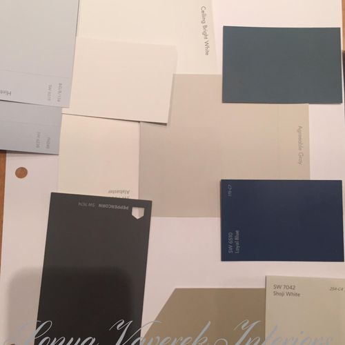 Color Selections for Stephens Home Build