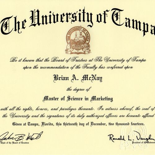 Master of Science in Marketing