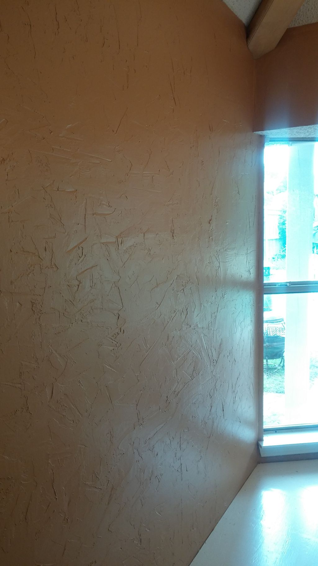 Texture applied after wallpaper was removed