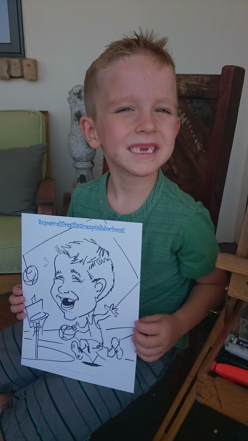 Traditional Pen on Paper Caricature