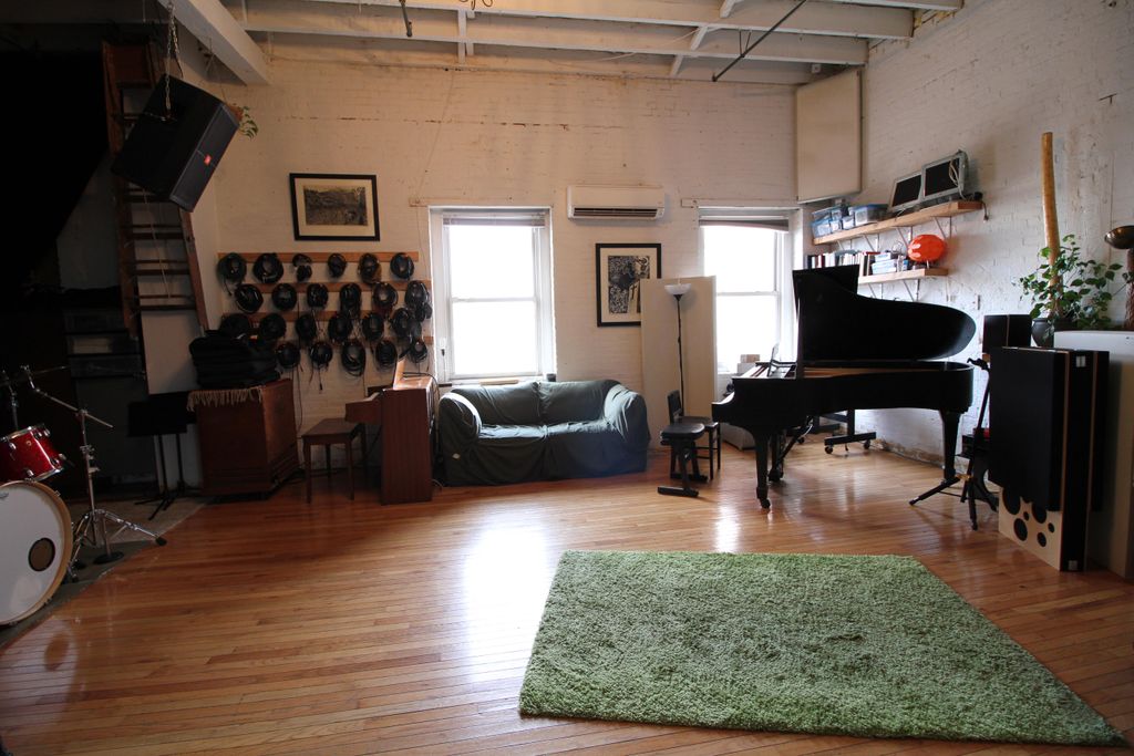 Our live room offers great sounds, and lots of lig