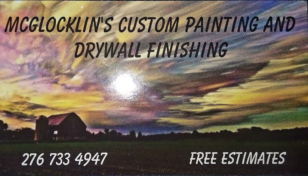 McGlocklins Custom painting and drywall finishing