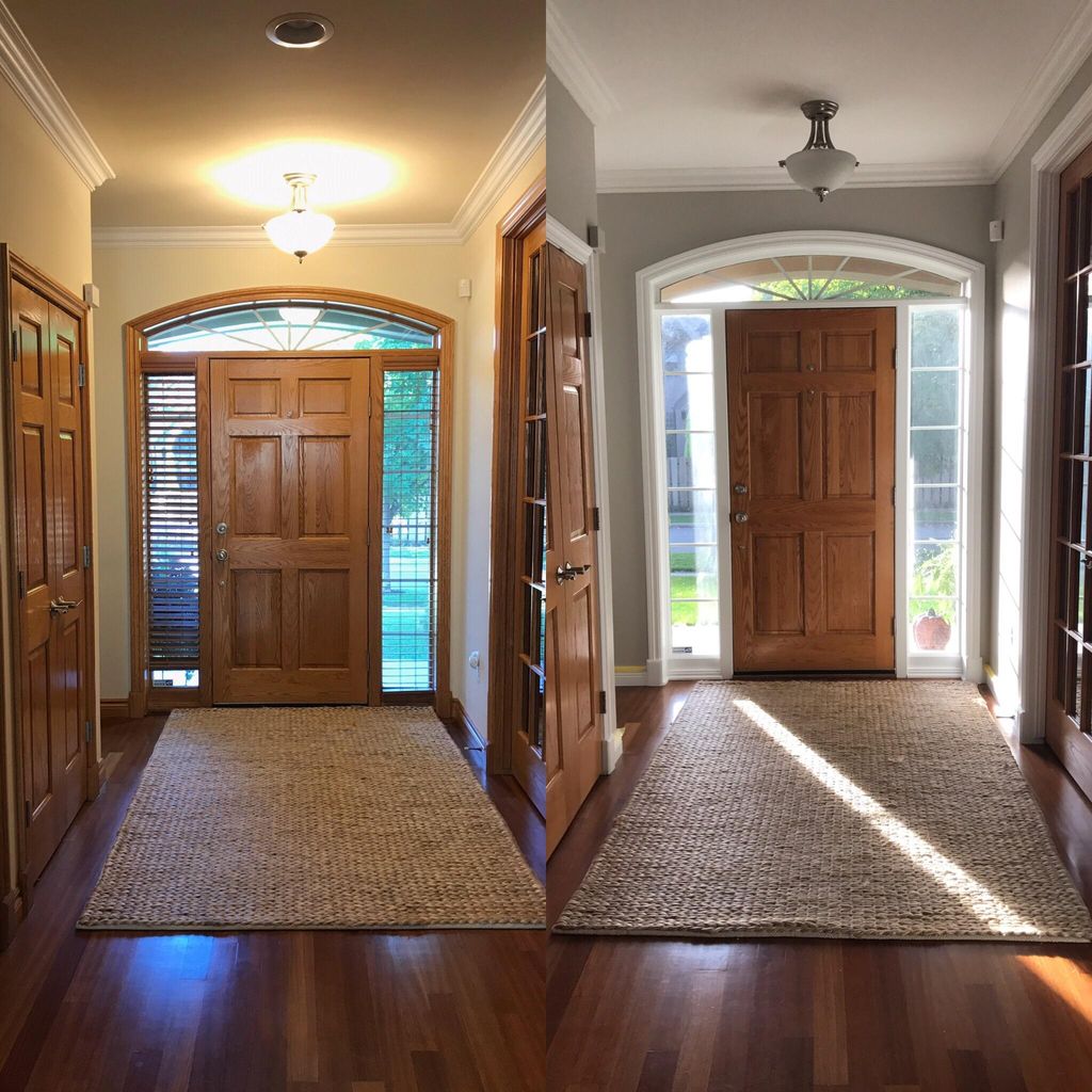 Updating paint can transform your house. 