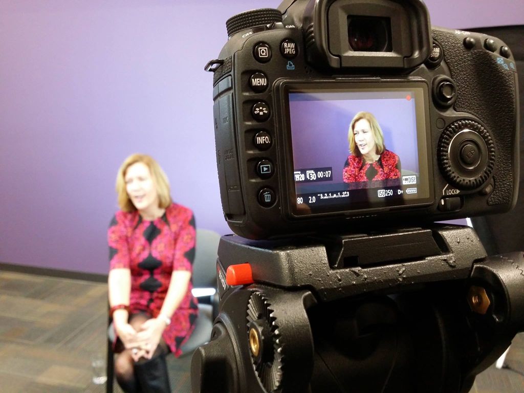 Video shoot for the Bellevue Downtown Association.