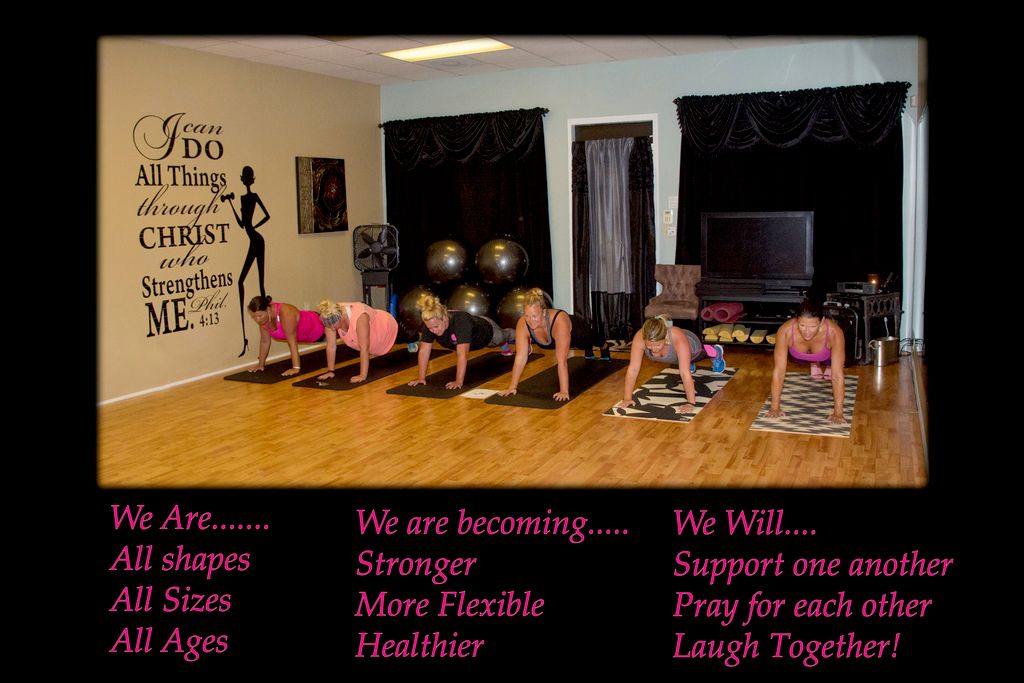 In the Studio getting ready for Class on a Monday 