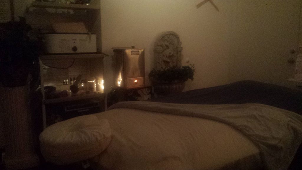 massage room in studio