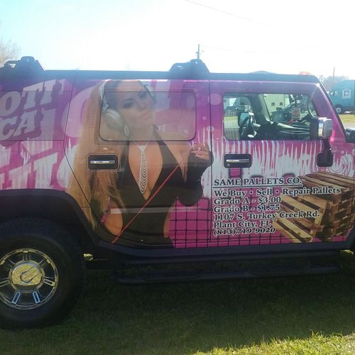 Noti Chica Hummer H2 Wrap