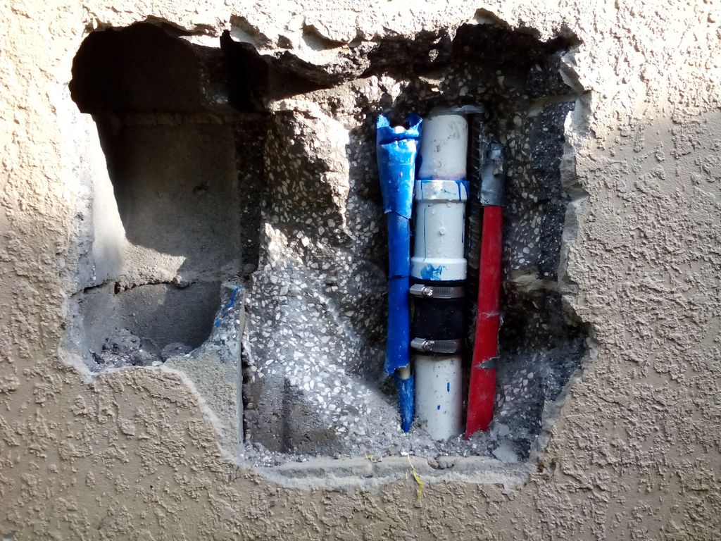 leaks are not always on a pressure line but with k