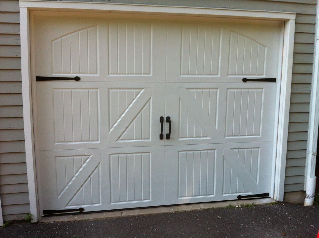 2 layer 2" thick steel door R value7.6,  carriage 