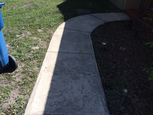 after of the walkway to front door
Deltona