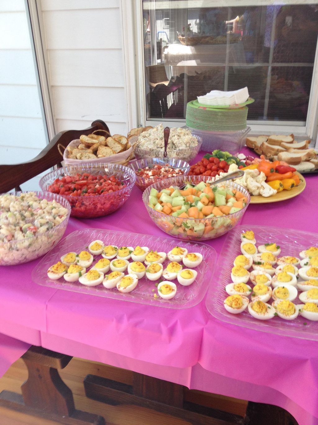 A small bridal shower
